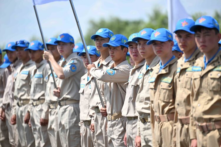 МЕМЛЕКЕТ БАСШЫСЫ XI «АЙБЫН» ХАЛЫҚАРАЛЫҚ ӘСКЕРИ-ПАТРИОТТЫҚ ЖАСТАР ЖИЫНЫНА ҚАТЫСТЫ