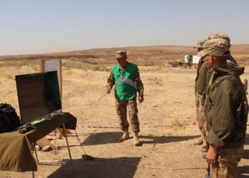 КОМАНДИРЛЕР МЕН САРБАЗДАР ТАКТИКАЛЫҚ ШЕБЕРЛІКТЕРІН ШЫҢДАУДА