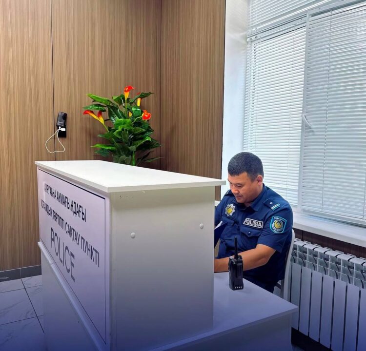 ШЫМКЕНТ: МЕДИЦИНА ҰЙЫМДАРЫНДА ПОЛИЦИЯ БЕКЕТТЕРІ АШЫЛДЫ