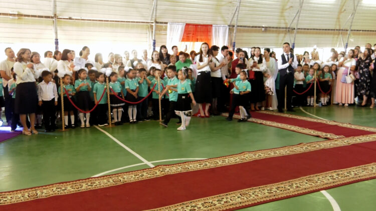 136 «ЖАС ДАРЫН» МЕКТЕП ТАБАЛДЫРЫҒЫН АТТАДЫ