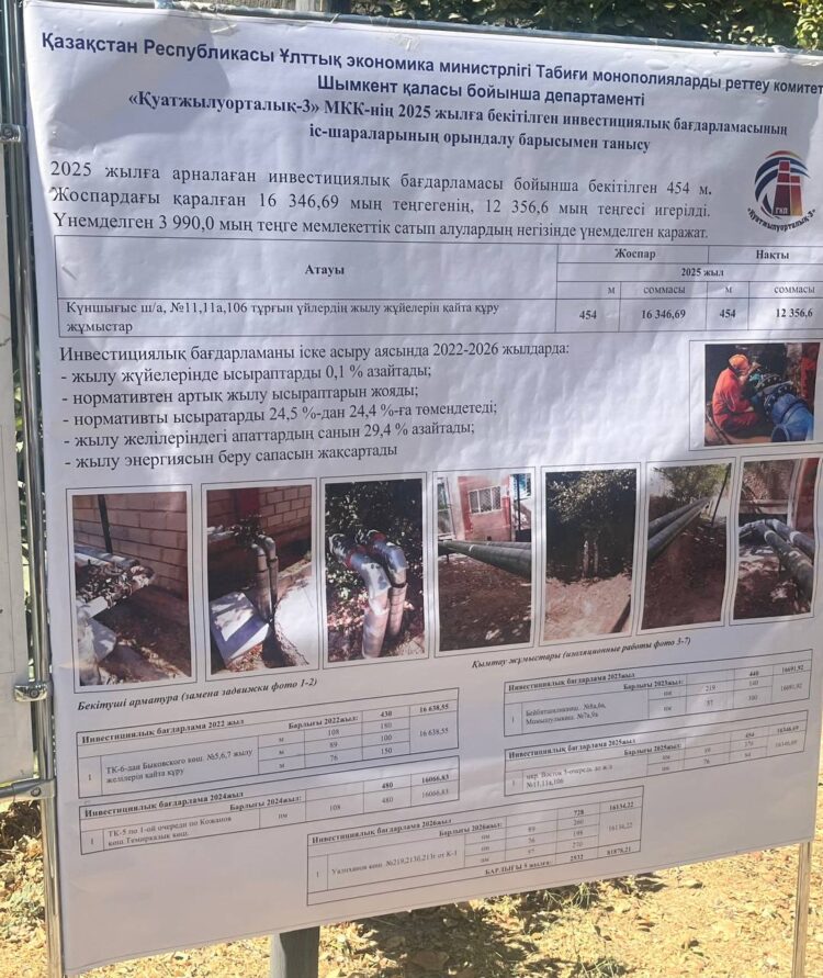 454 МЕТР ЖЫЛУ ЖЕЛІСІ ЖАҢАРТЫЛДЫ