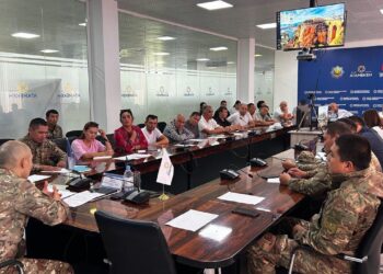 ТӨТЕНШЕ ЖАҒДАЙЛАРДЫҢ АЛДЫН АЛУ ЖӘНЕ ҚАУІПСІЗДІКТІ АРТТЫРУ БОЙЫНША ДӨҢГЕЛЕК ҮСТЕЛ ӨТТІ