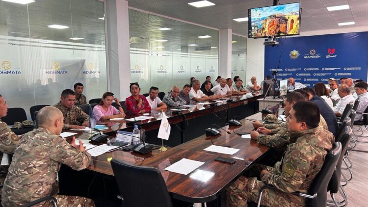ТӨТЕНШЕ ЖАҒДАЙЛАРДЫҢ АЛДЫН АЛУ ЖӘНЕ ҚАУІПСІЗДІКТІ АРТТЫРУ БОЙЫНША ДӨҢГЕЛЕК ҮСТЕЛ ӨТТІ