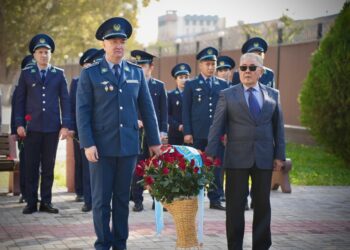 ПОЛИЦИЯ АРДАГЕРЛЕРІНЕ ҚҰРМЕТ КӨРСЕТІЛДІ