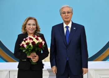 ТӘТТІГҮЛ ТАЛАЕВА  “ПАРАСАТ” ОРДЕНІМЕН МАРАПАТТАЛДЫ