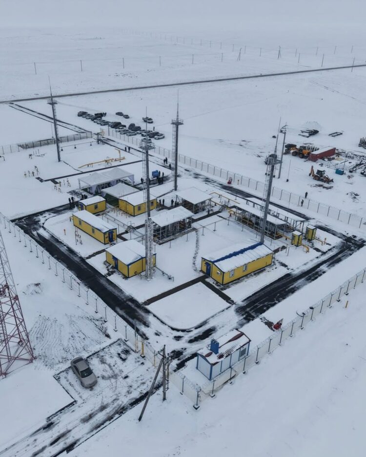 СОЗАҚ АУДАНЫ АЛҒАШ РЕТ ТАБИҒИ ГАЗ ЖЕЛІСІНЕ ҚОСЫЛДЫ