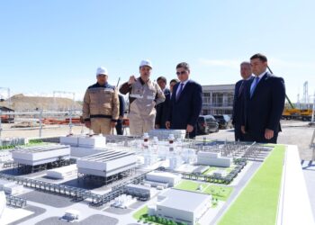 ОЛЖАС БЕКТЕНОВ ТҮРКІСТАН ОБЛЫСЫНДА ЭЛЕКТР СТАНСАСЫН САЛУ ЖӨНІНДЕГІ ПРЕЗИДЕНТ ТАПСЫРМАСЫНЫҢ ЖҮЗЕГЕ АСЫРЫЛУ БАРЫСЫН ТЕКСЕРДІ