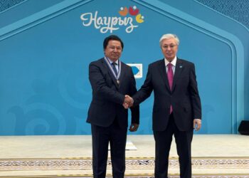 МЕМЛЕКЕТ БАСШЫСЫ ДУЛАТ ӘБІШТІ ІІІ ДӘРЕЖЕЛІ «БАРЫС» ОРДЕНІМЕН НАГРАДТАДЫ