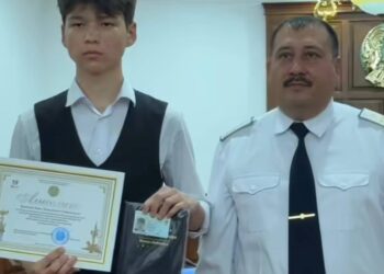 ҮЗДІК ОҚУШЫЛАРҒА ЖЕКЕ КУӘЛІК ТАБЫСТАЛДЫ