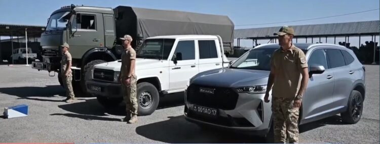 ГАРНИЗОН КӨЛІКТЕРІНЕ ТЕКСЕРУ ЖҮРГІЗІЛДІ