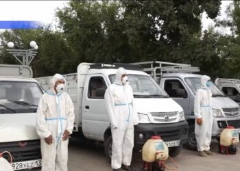 АБАЙ САЯБАҒЫНДА ДЕЗИНСЕКЦИЯ ЖҮРГІЗІЛДІ